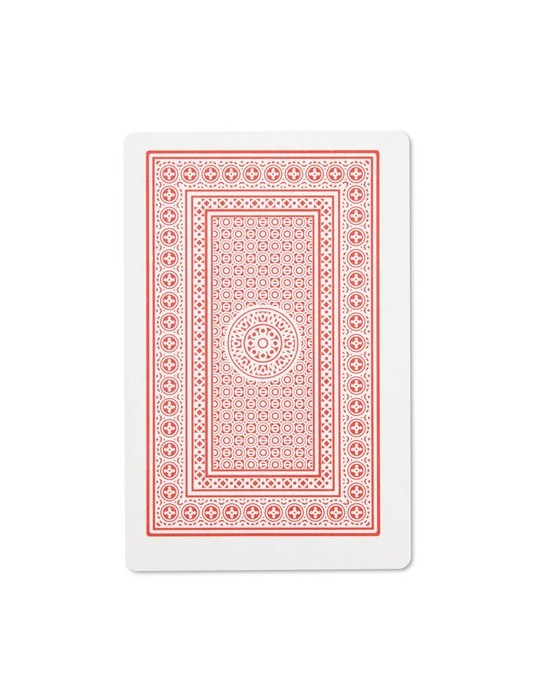 Cartes à jouer personnalisables en boîte étain AMIGO