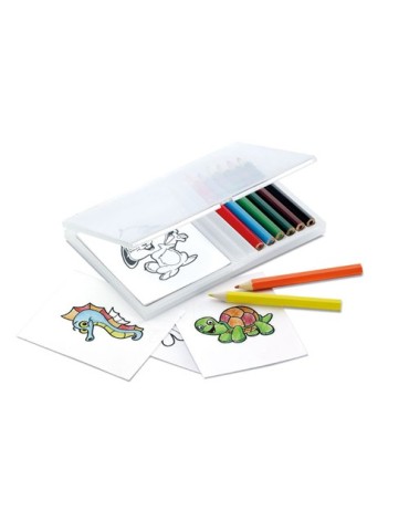 Set de Crayons de Couleur en Bois Personnalisé 2