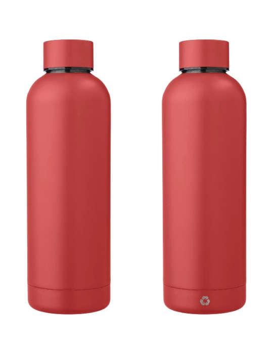 Gourde isotherme acier inoxydable 500 ml personnalisée pas cher Isaih