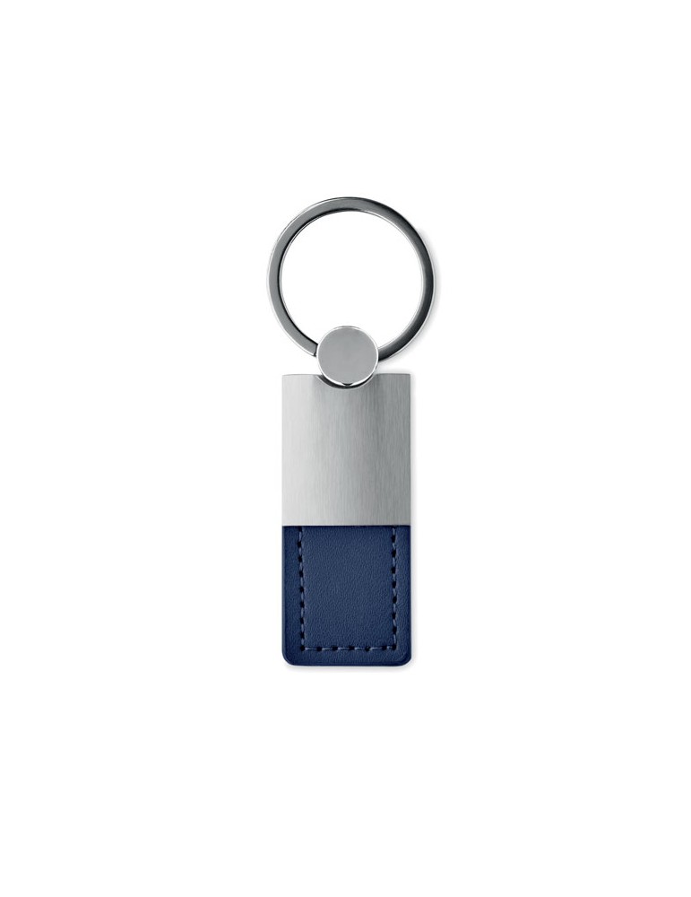 Porte-clés Personnalisable en PU et métal : COLUMBUS