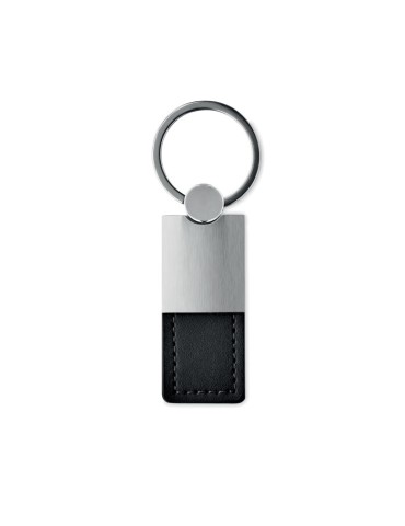Porte-clés Personnalisable en PU et métal : COLUMBUS 2