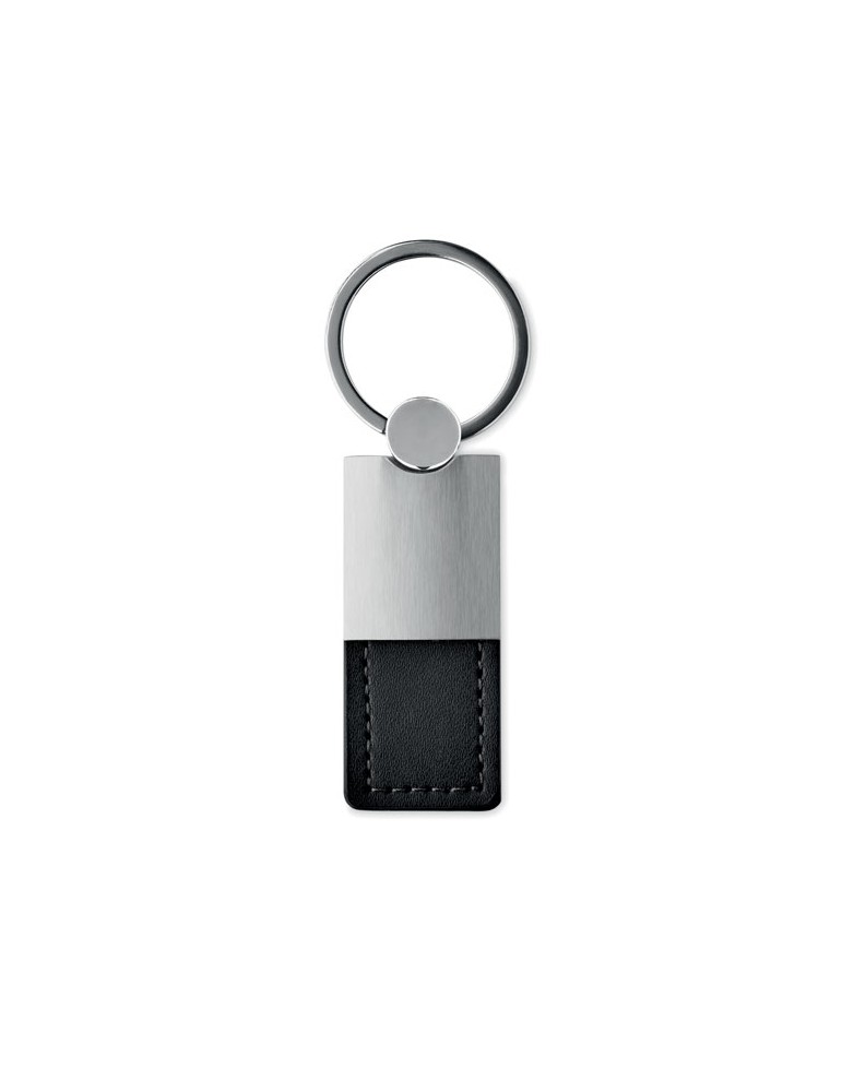 Porte-clés Personnalisable en PU et métal : COLUMBUS