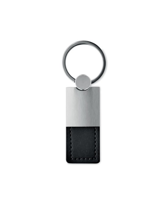 Porte-clés Personnalisable en PU et métal : COLUMBUS