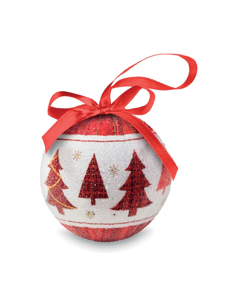 Boule de Noël Personnalisée - SNOWY Décoration Festive pas cher
