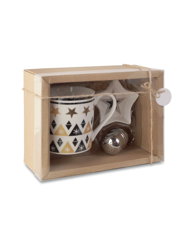 Tasse UNIQUE Personnalisée - Soucoupe & Infuseur Cadeau Idéal pas cher