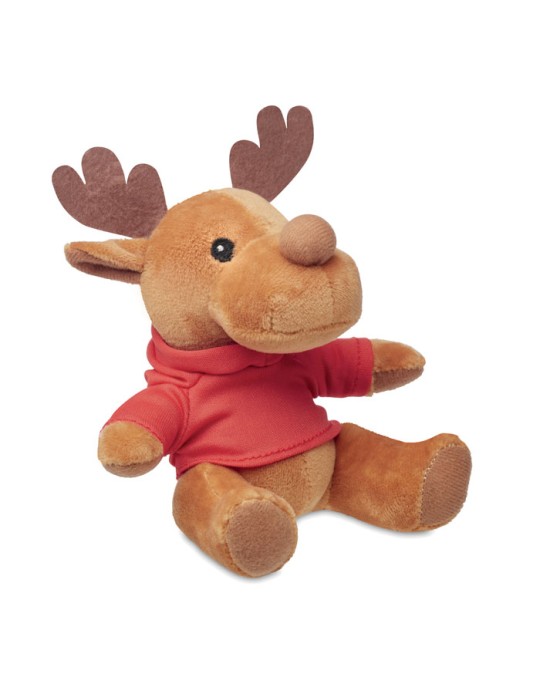 Renne en peluche Personnalisé RUDOLPH - Objet publicitaire unique