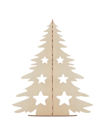 Sapin de Noël en bois Décoration personnalisée