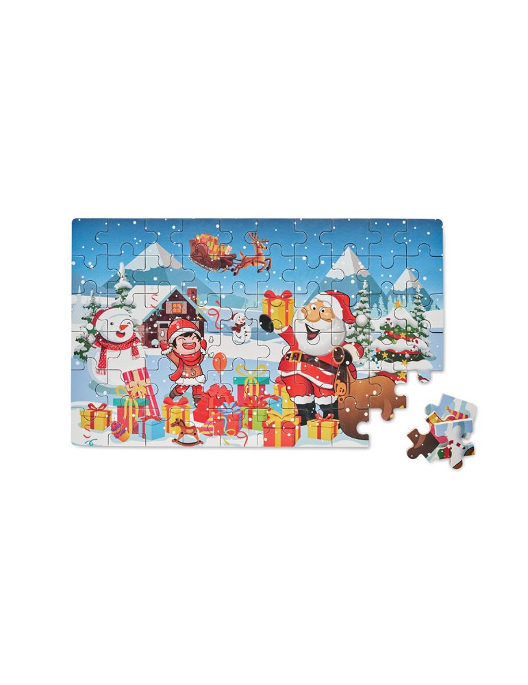 Puzzle de Noël en bois Personnalisé 60 pièces PAZURU pas cher