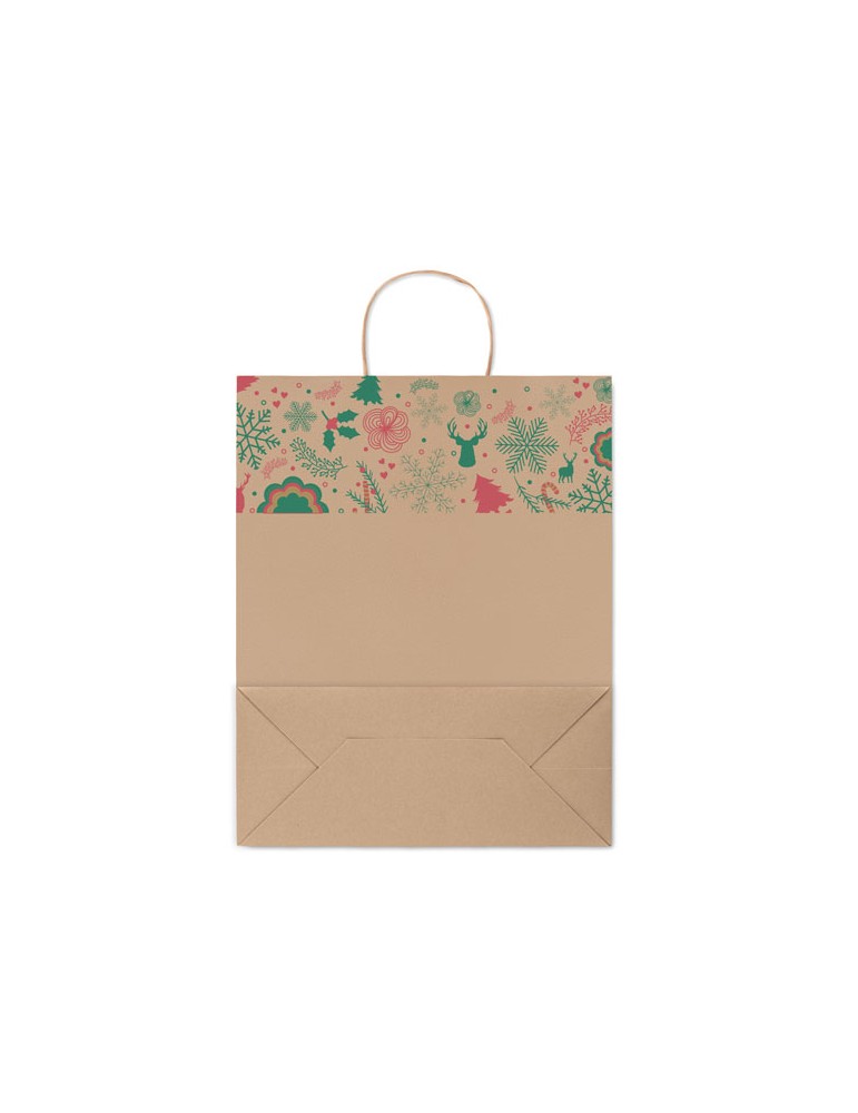 Sac en papier cadeau grand - et pratique personnalisée pas cher