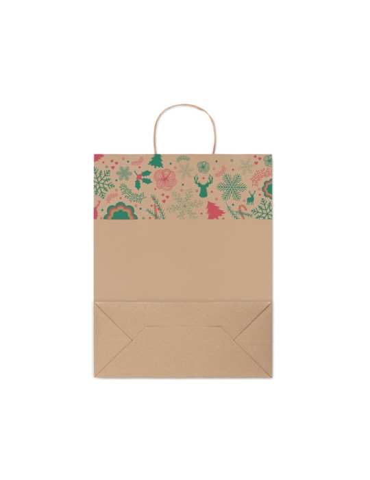 Sac en papier cadeau grand - et pratique personnalisée pas cher