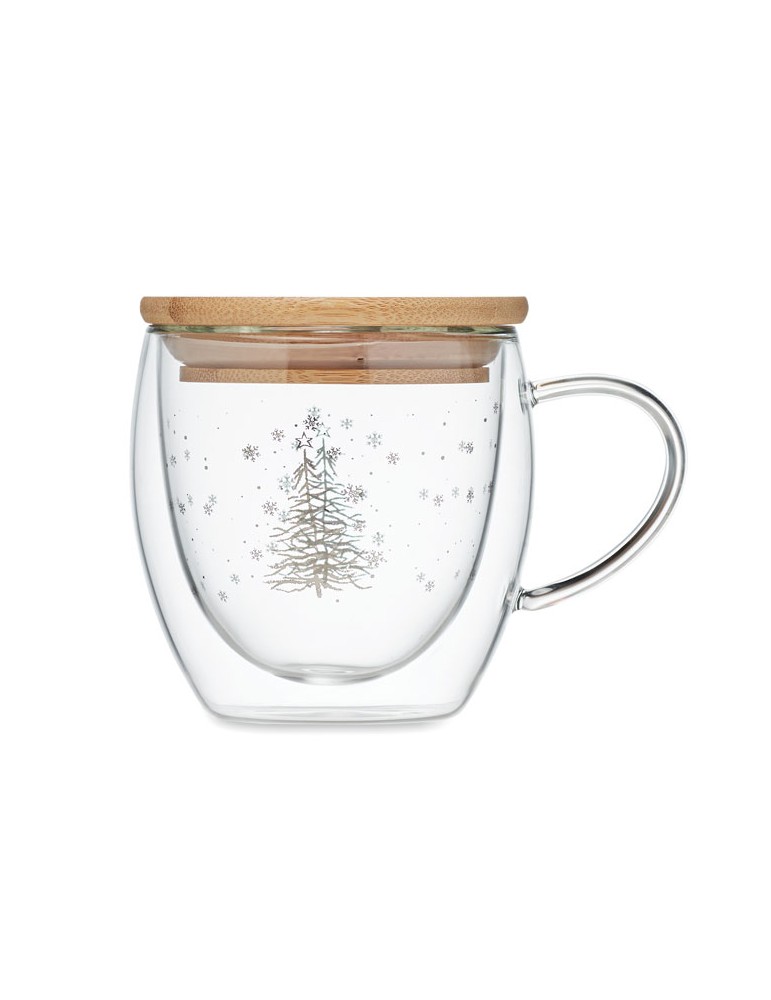 Tasse en verre personnalisée avec élégance et fonctionnalité pas cher - SIAN