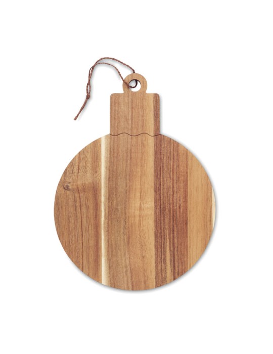 Planche de Service Personnalisée en Acacia pour Cadeau Publicitaire
