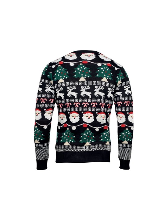 Pull LED de Noël Festif S/M Personnalisé pas cher