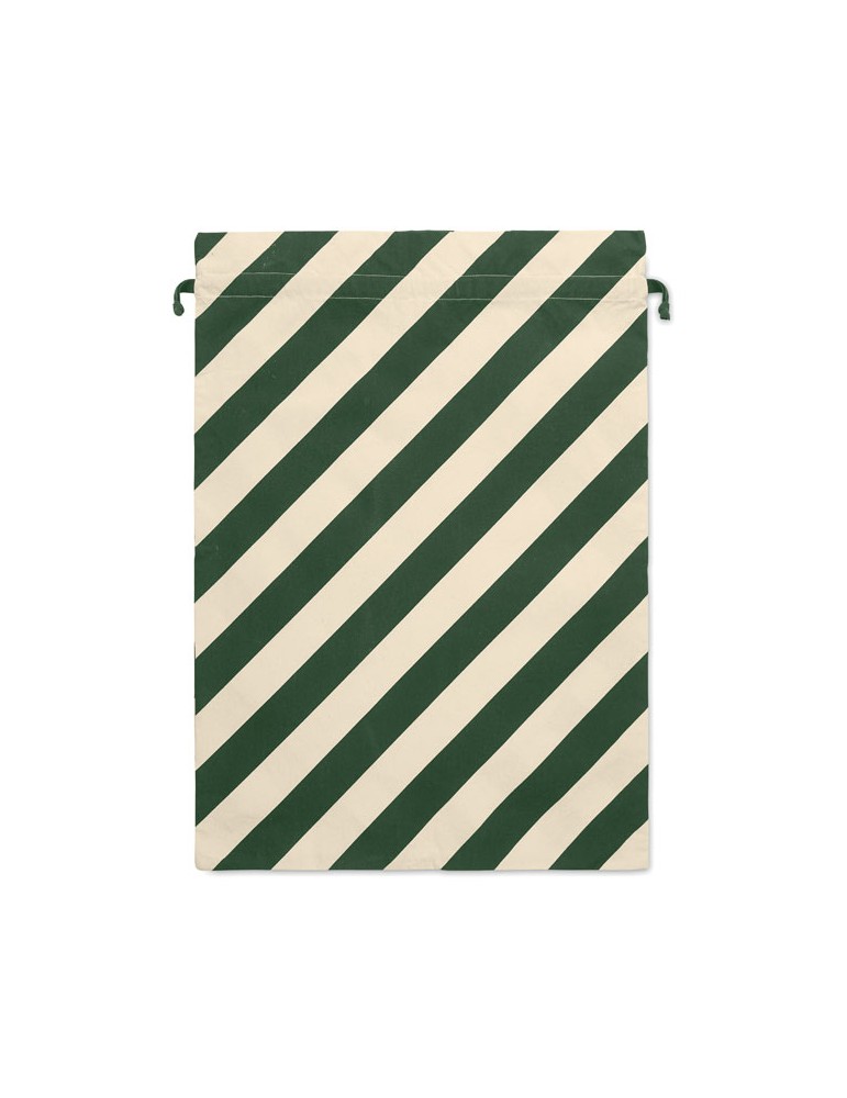 LAUKKU Grand sac coton Père Noël