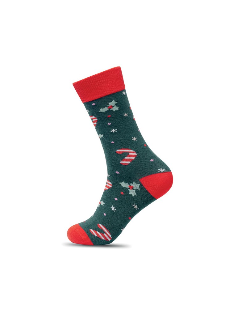 SOC MEDIUM Paire de chaussettes Noël M