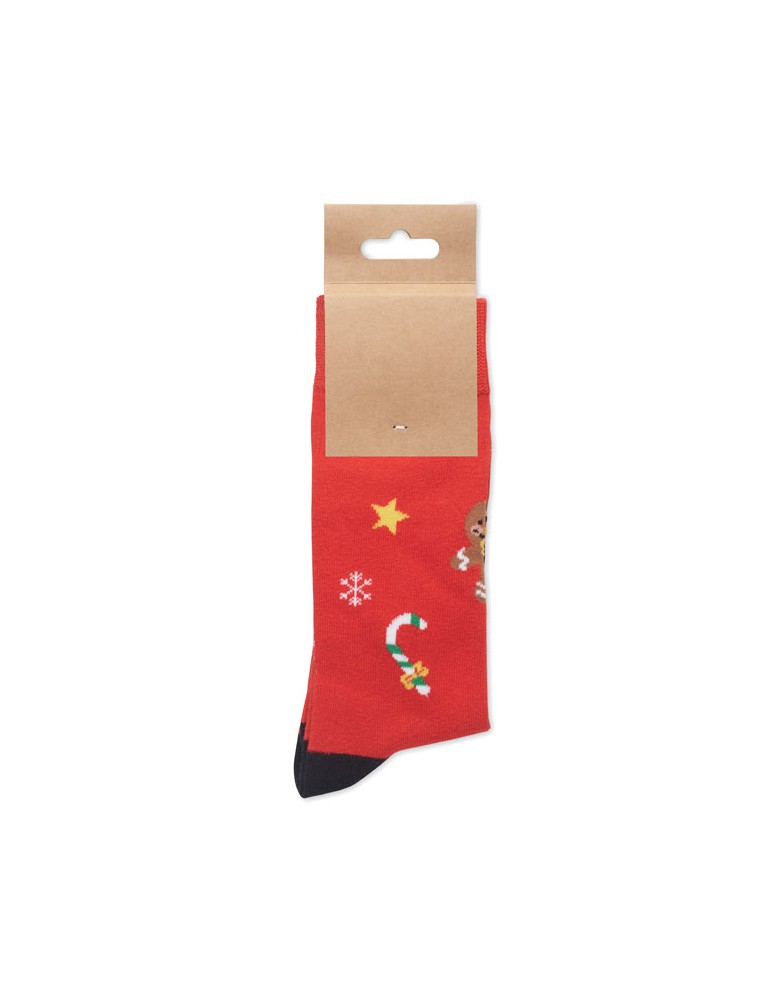 SOC MEDIUM Paire de chaussettes Noël M