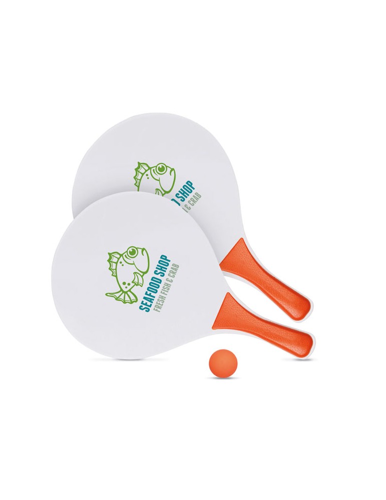 Raquette Plage Personnalisée : Cadeau Idéal MATCH