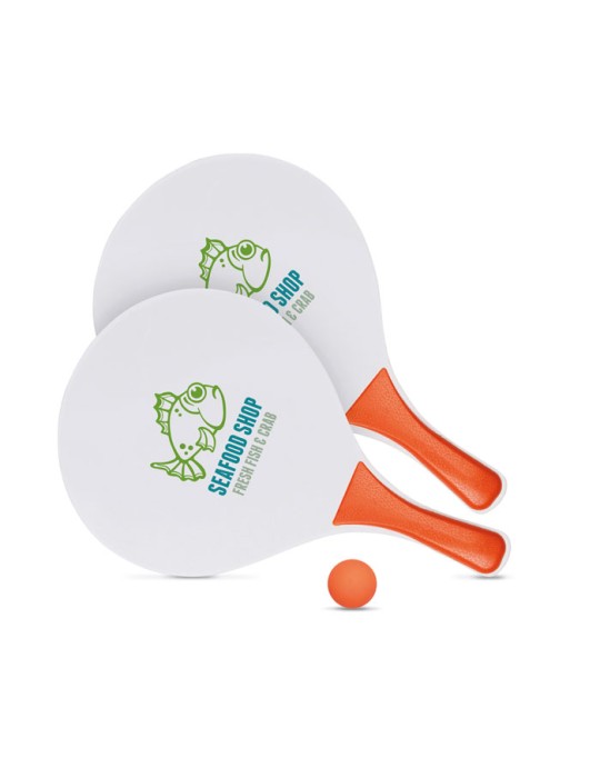 Raquette Plage Personnalisée : Cadeau Idéal MATCH