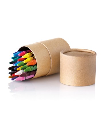 Étui 30 Crayons Cire Personnalisé : Idéal pour Offrir STRIPER pas cher