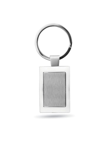Porte-clés rectangulaire en métal personnalisé - HARROBS
