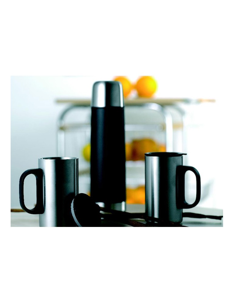 Bouteille thermos avec 2 tasses cadeau idéal - ISOSET