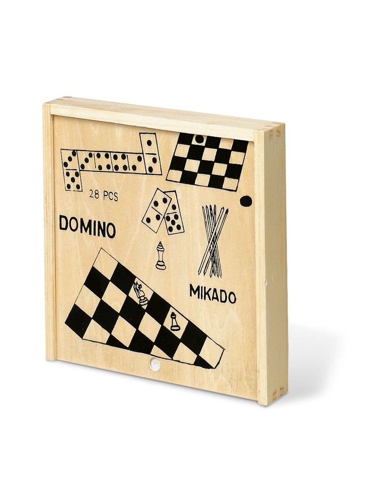 Jeux de société personnalisés en bois - TRIKES