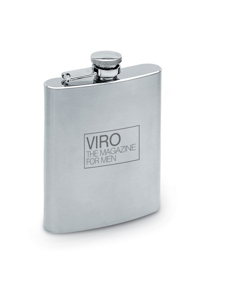 Flasque Inox Mat Unique - Cadeau Publicitaire SLIMMY
