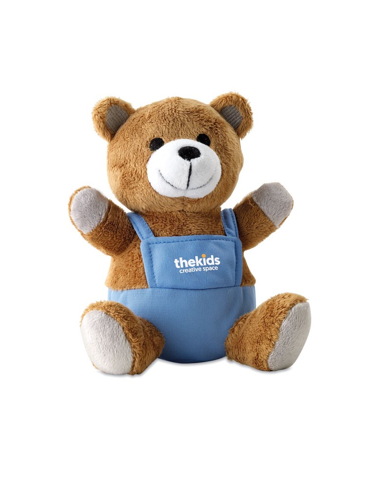 Ourson en Peluche Unique - Cadeau d'entreprise NICO