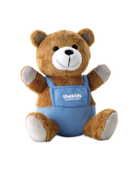Ourson en Peluche Unique - Cadeau d'entreprise NICO