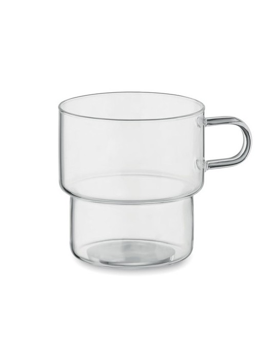 Tasse en verre 300 ml publicitaire BOROMUG