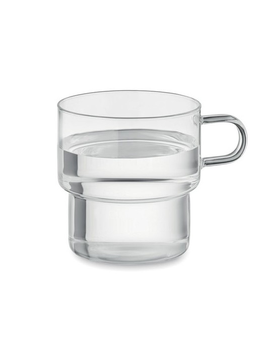 Tasse en verre 300 ml publicitaire BOROMUG