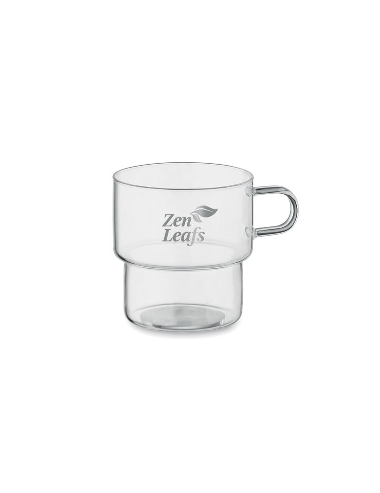 Tasse en verre 300 ml publicitaire BOROMUG