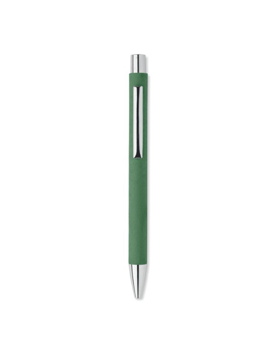Stylo à bille en papier recyclé Personnalisé - Pas Cher