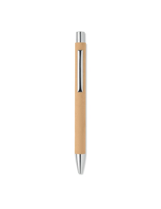 Stylo à bille en papier recyclé Personnalisé - Pas Cher
