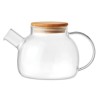 Théière en verre 850ml MUNNAR Matières : verre Couleurs : transparent personnalisable avec votre logo