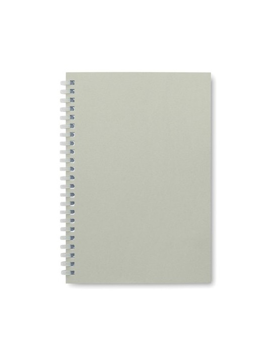 Cahier A5 en carton recyclé publicitaire RECARNOTE