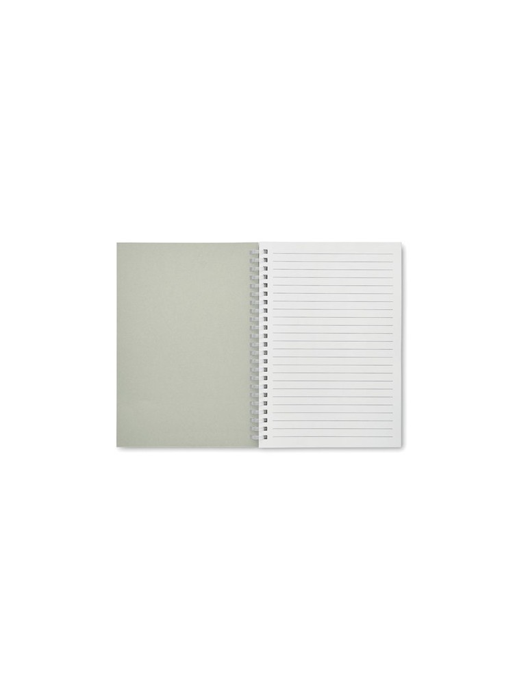 Cahier A5 en carton recyclé publicitaire RECARNOTE