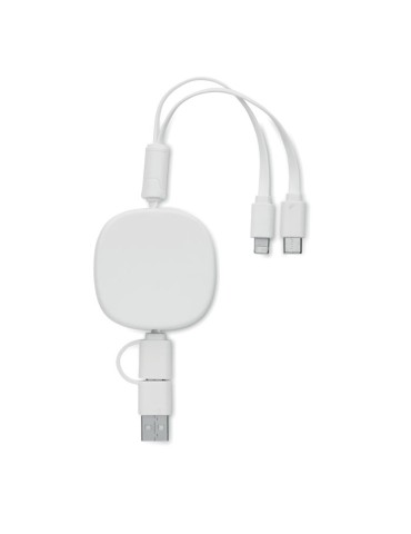 Câble USB rétractable Pratique et Élégant Personnalisé - TOGOBAM pas cher