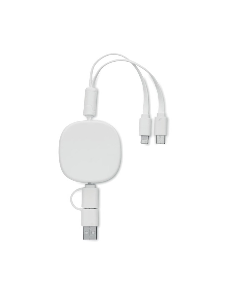 Câble USB rétractable Pratique et Élégant Personnalisé - TOGOBAM pas cher