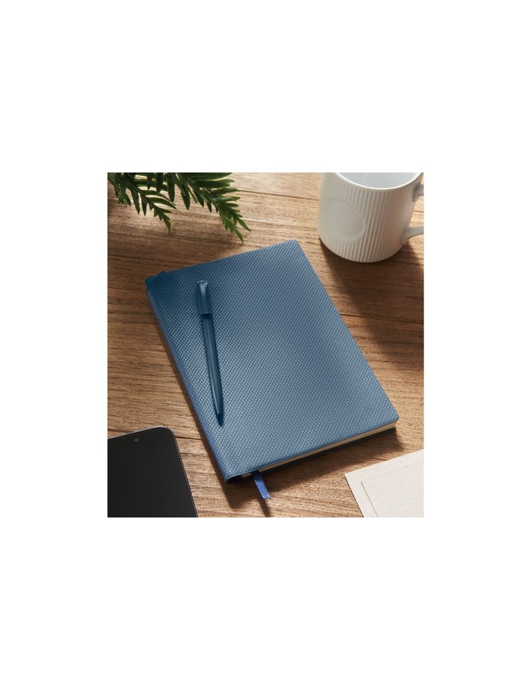 Cahier A5 en PU avec stylo personnalisé NOTA