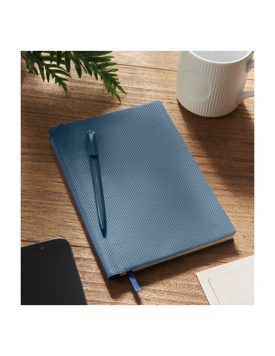 Cahier A5 en PU avec stylo personnalisé NOTA