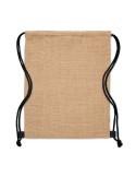 Sac à cordon en jute - objets publicitaires FUKURO