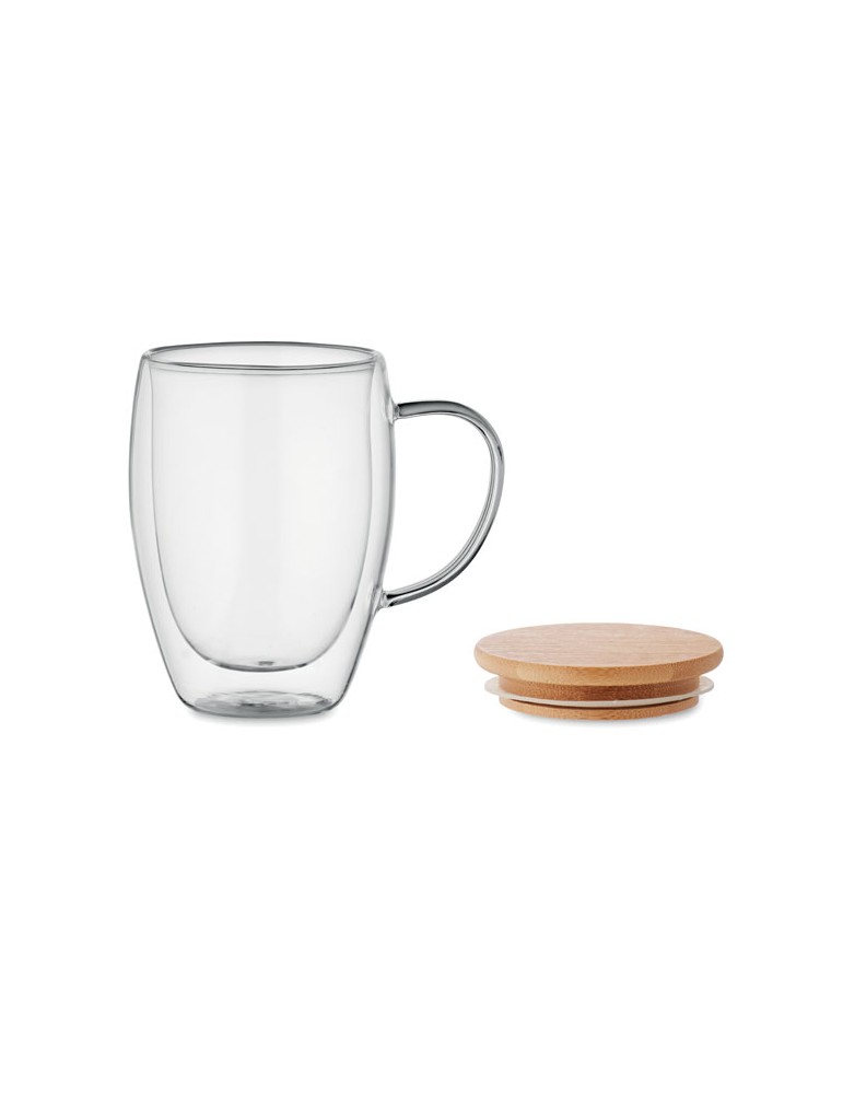 Mug en verre double paroi personnalisé - TIROL