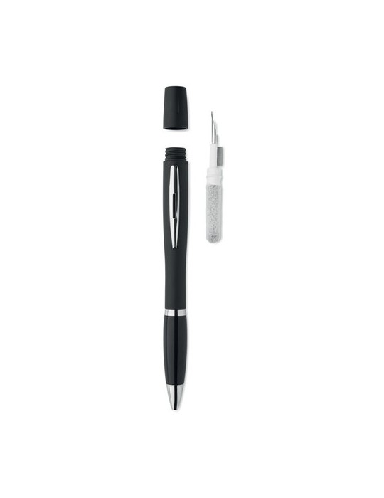 Stylo multifonction personnalisé avec kit nettoyage TWS pas cher