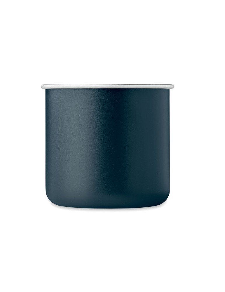 Tasse en acier inox recyclé - Objets publicitaires CARIBU