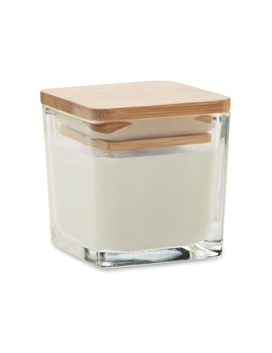 Bougie Parfumée Personnalisée Carrée 50gr idéale pour Décorer PILA