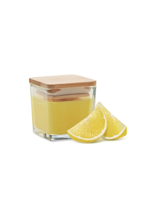 Bougie Parfumée Personnalisée Carrée 50gr idéale pour Décorer PILA
