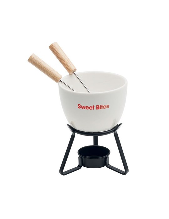 Set à fondue en céramique 240 ml personnalisé - KASE pas cher