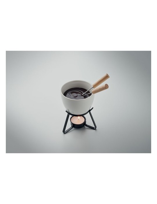 Set à fondue en céramique 240 ml personnalisé - KASE pas cher