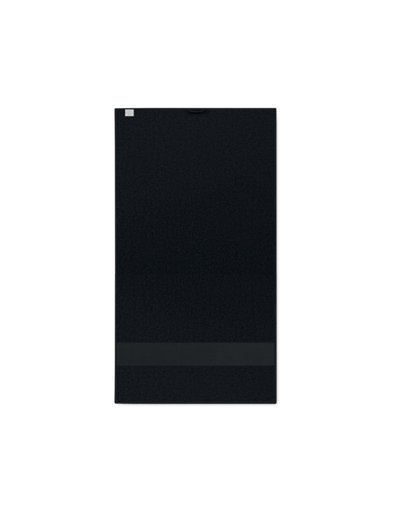 Serviette éponge personnalisée - Coton Organique 50x30cm pas cher